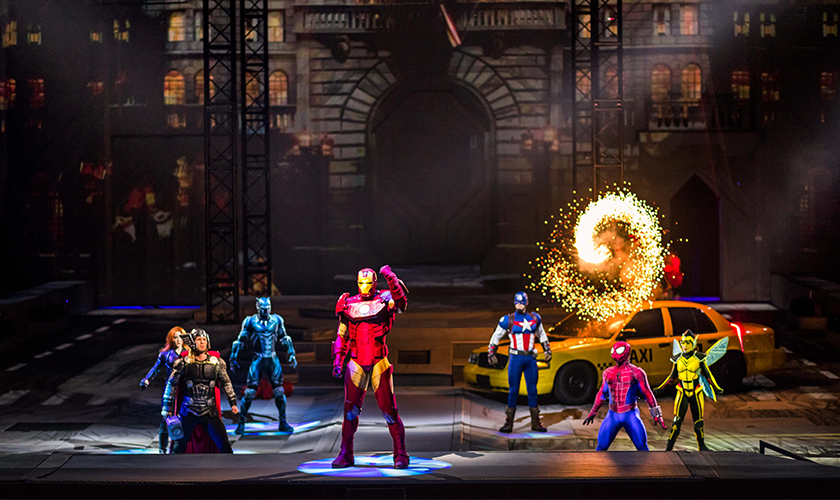 Marvel Universe super heroes