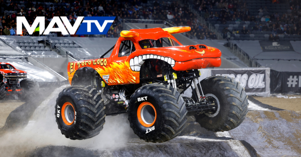 Photo of El Toro Loco with the MAVTV logo