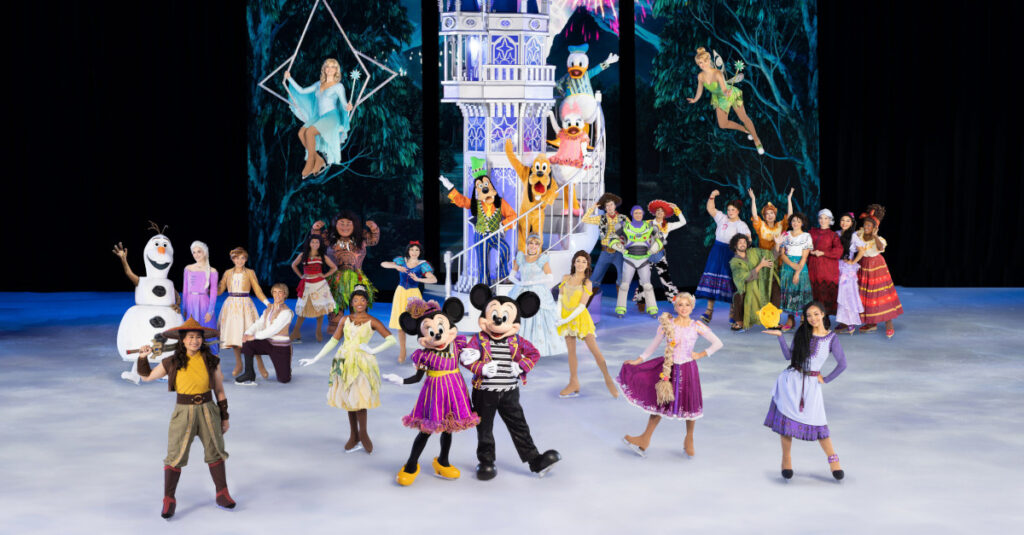 Disney On Ice presents Magic in the Stars produced by Feld Entertainment