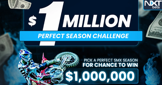 $1 million perfect season challenge - pick a perfect SMX season for chance to win $1 million