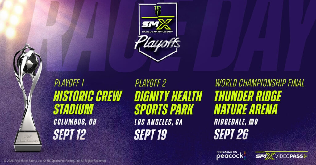 Columbus Sept 12; Los Angeles Sept 19; Ridgedale Sept 26