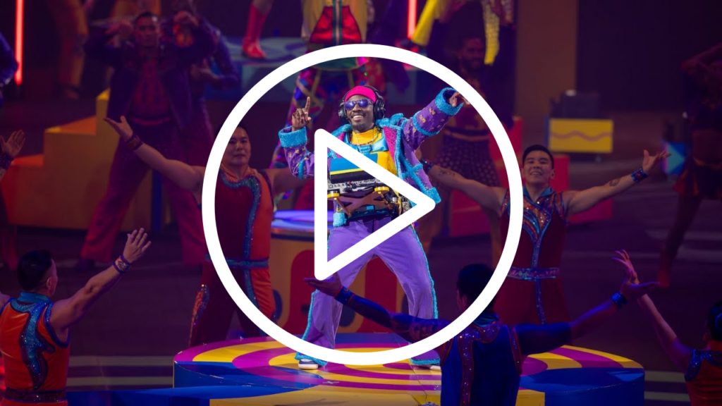 Ringling video thumbnail with play button